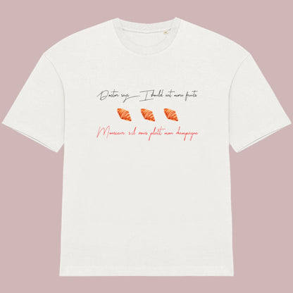 WM MON CHAMPAGNE Unisex Oversized