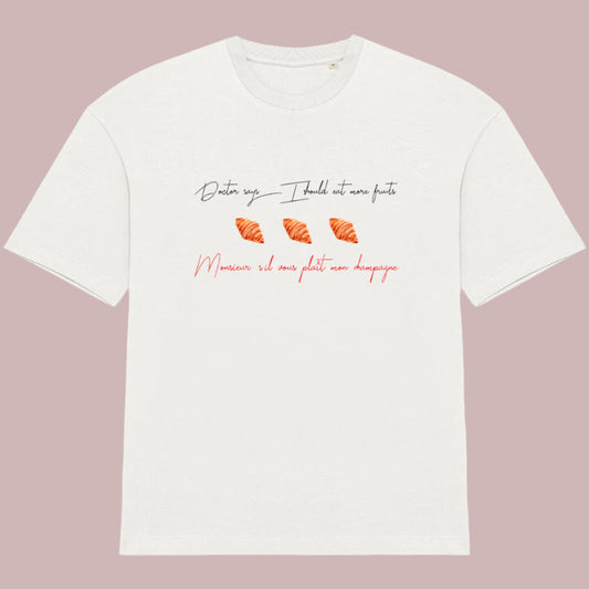 WM MON CHAMPAGNE Unisex Oversized